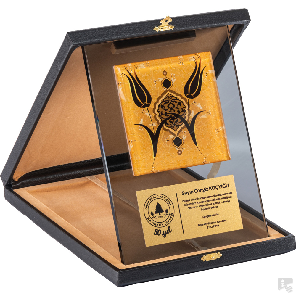 VP-EKT-710 Kutulu Kristal Plaket
